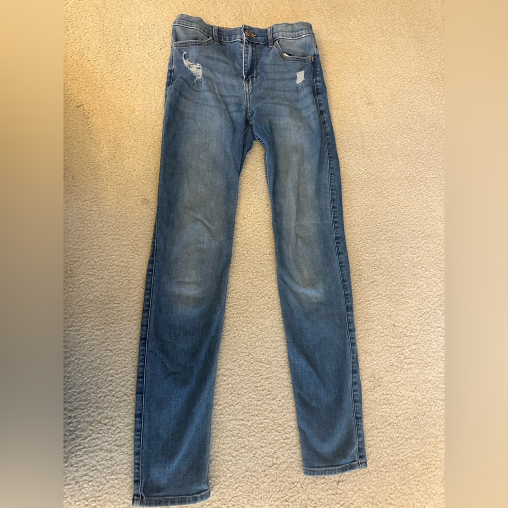 Abercrombie Kids Classic Blue Straight Jeans